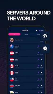DEX VPN - Fast and Secure VPN android App screenshot 2